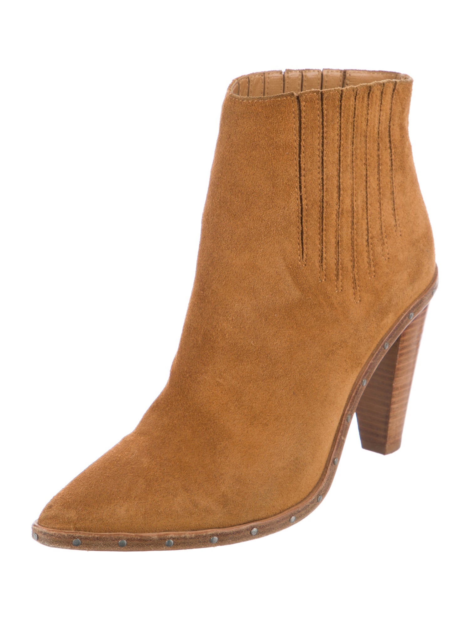 Iro Suede Studded Accents Boots