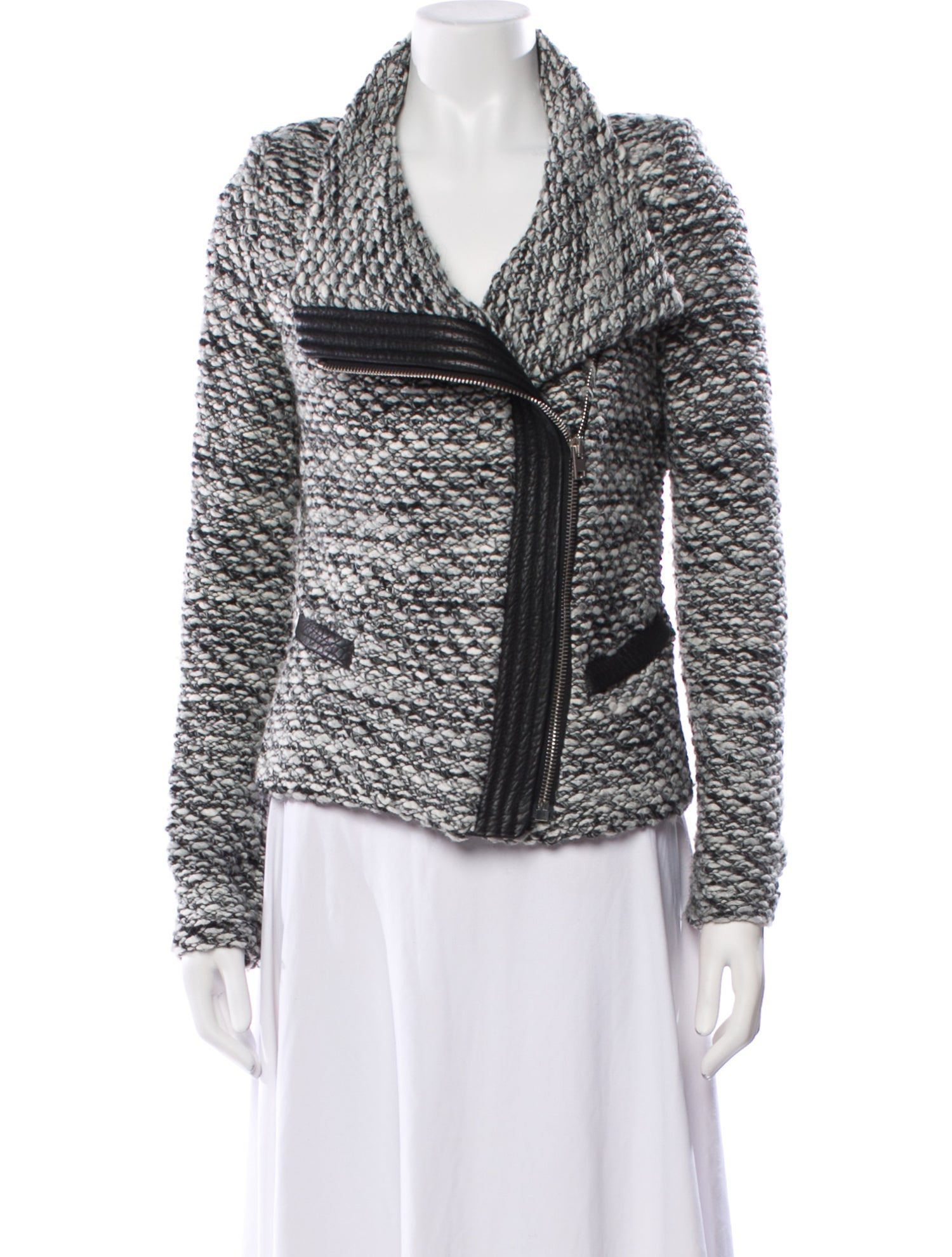 Iro Tweed Pattern Jacket