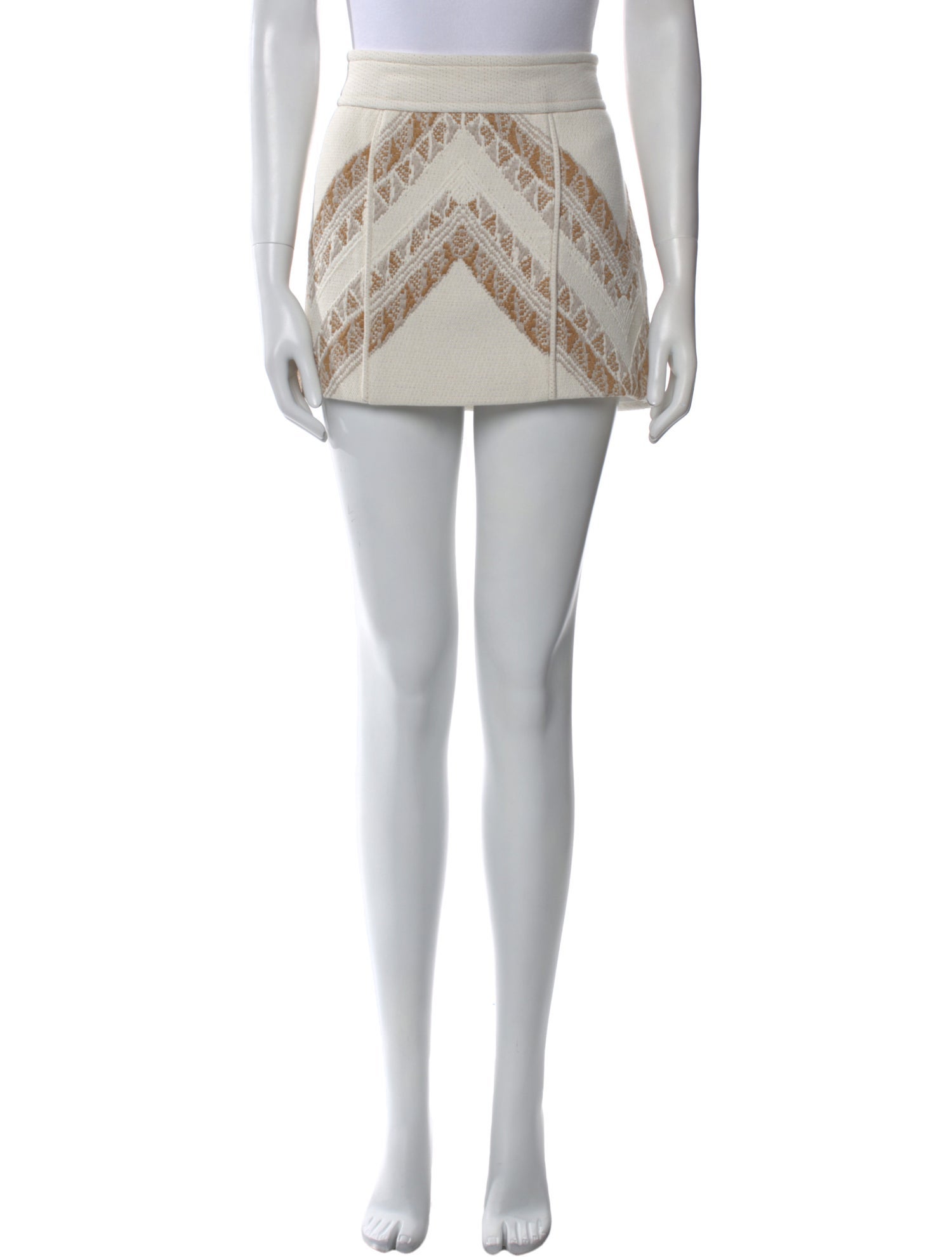 Iro Printed Mini Skirt