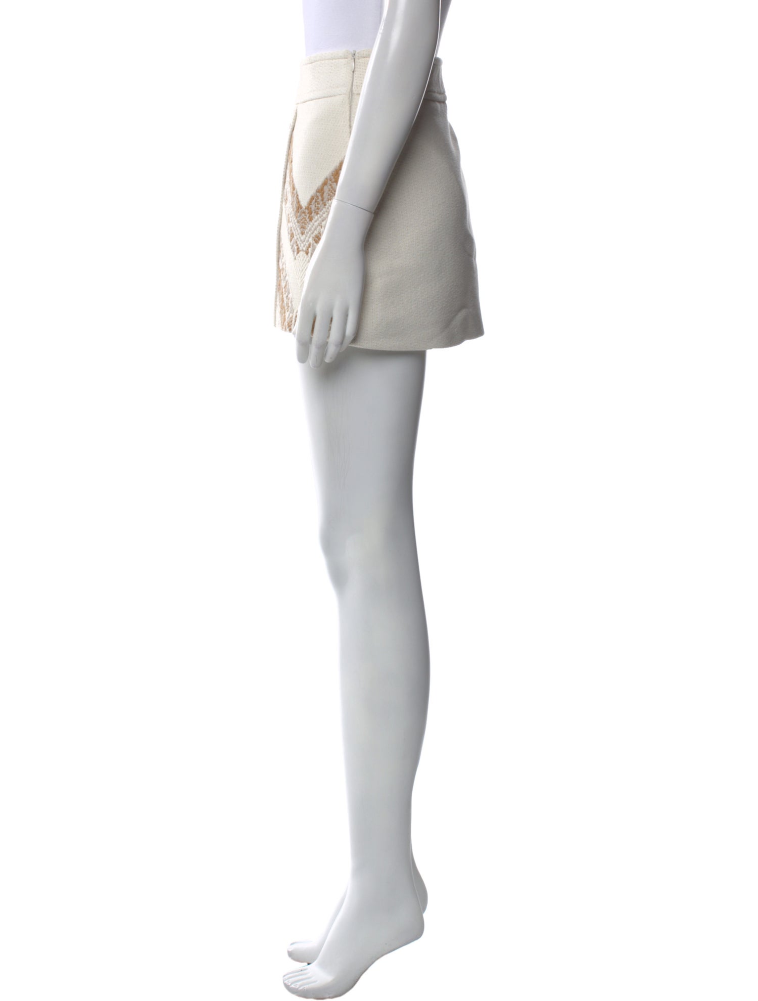 Iro Printed Mini Skirt