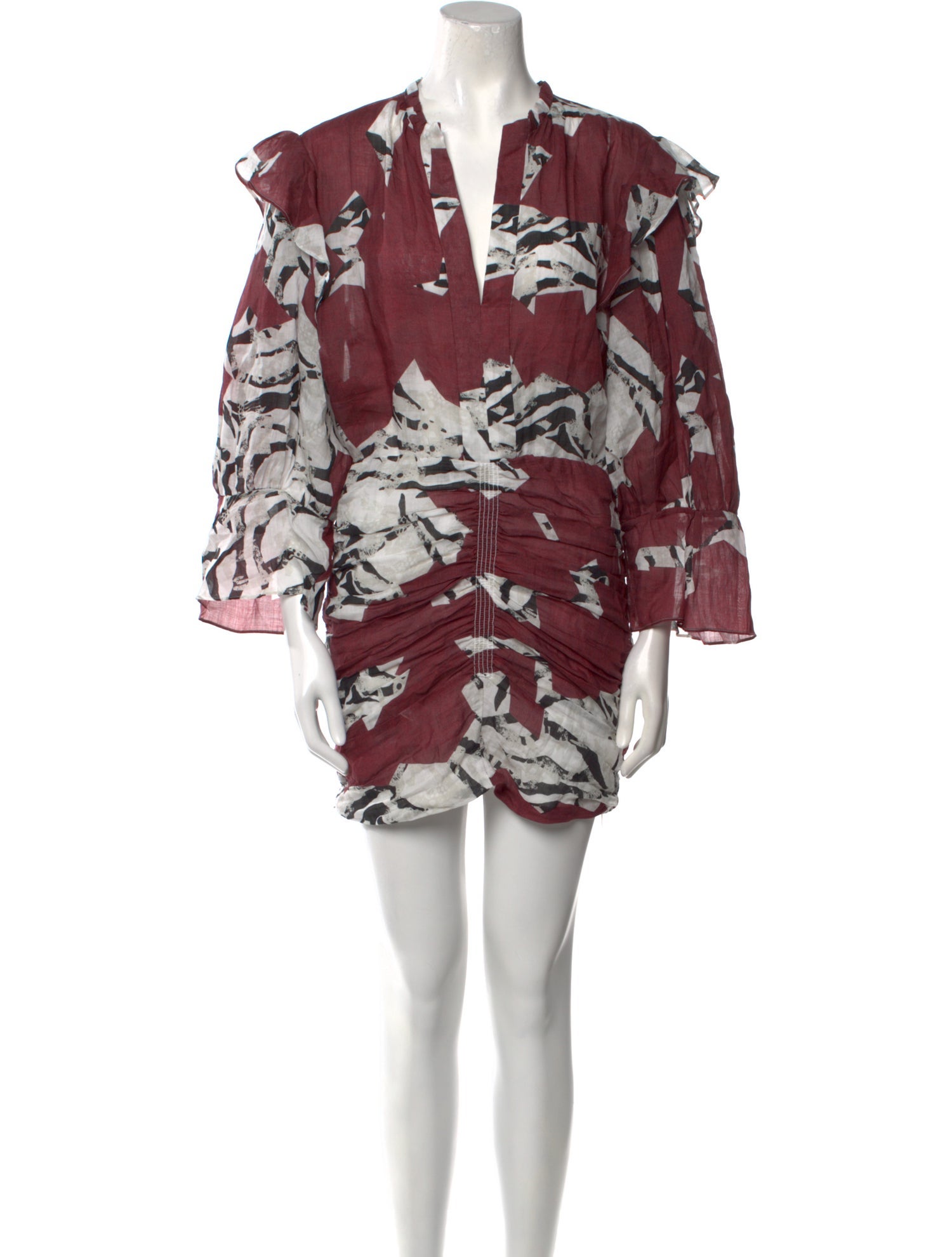 Iro Floral Print Mini Dress