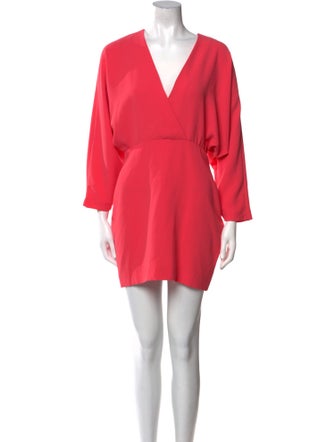 Iro V-Neck Mini Dress