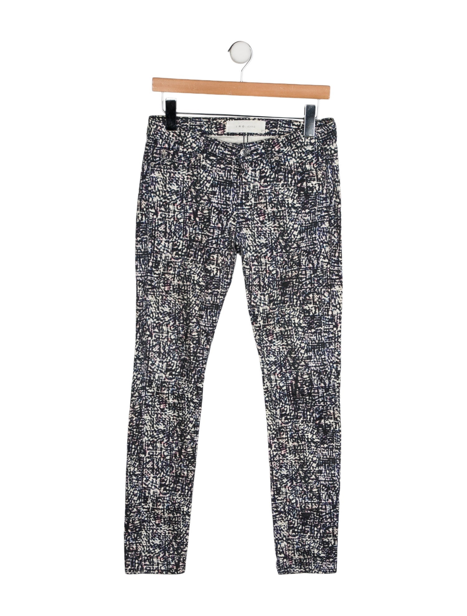 Iro Low-Rise Skinny Leg Jeans