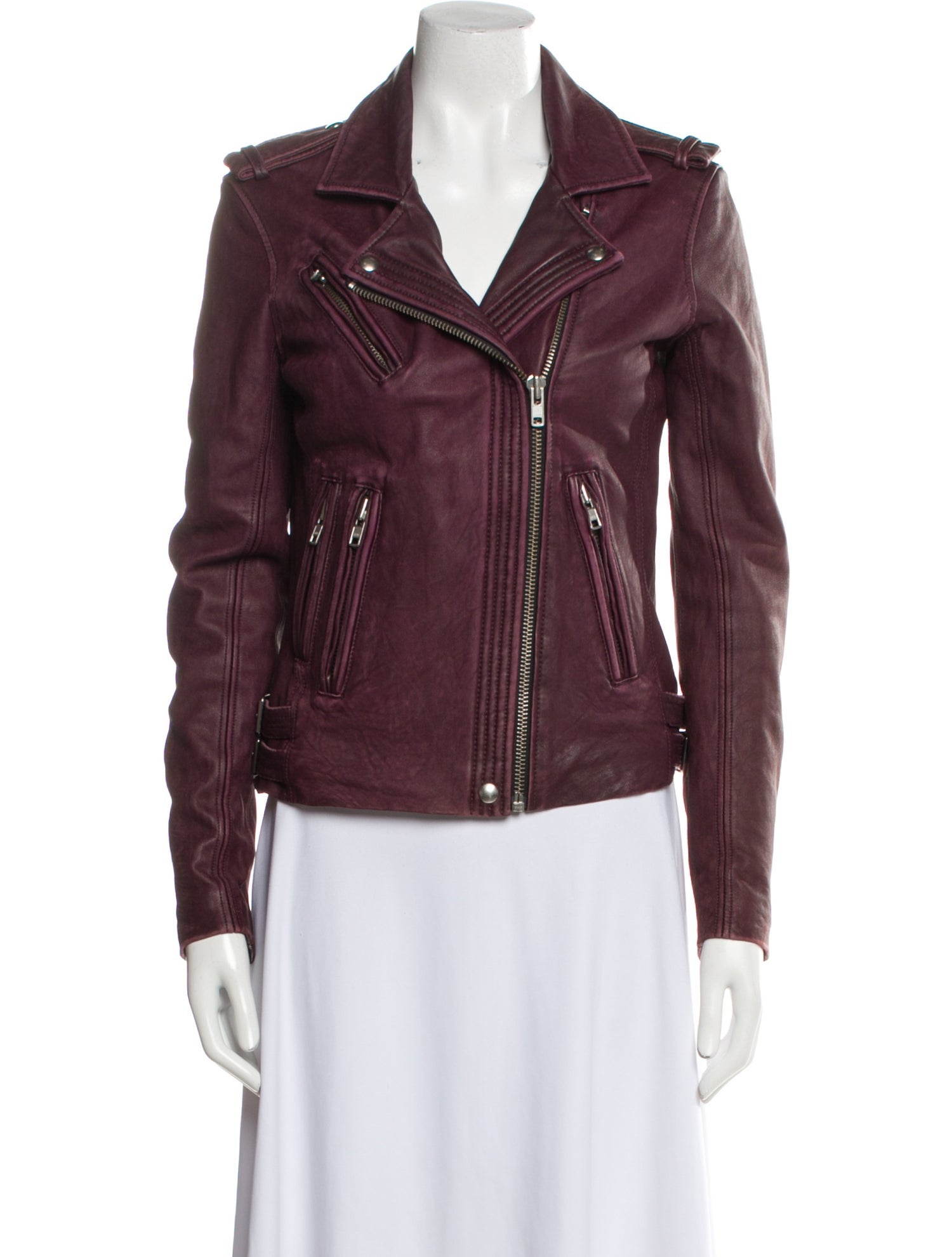 Iro Leather Biker Jacket