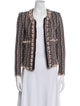Iro Tweed Pattern Evening Jacket