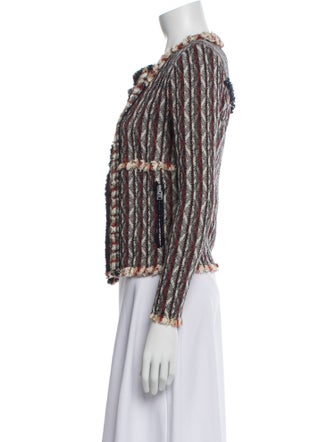 Iro Tweed Pattern Evening Jacket