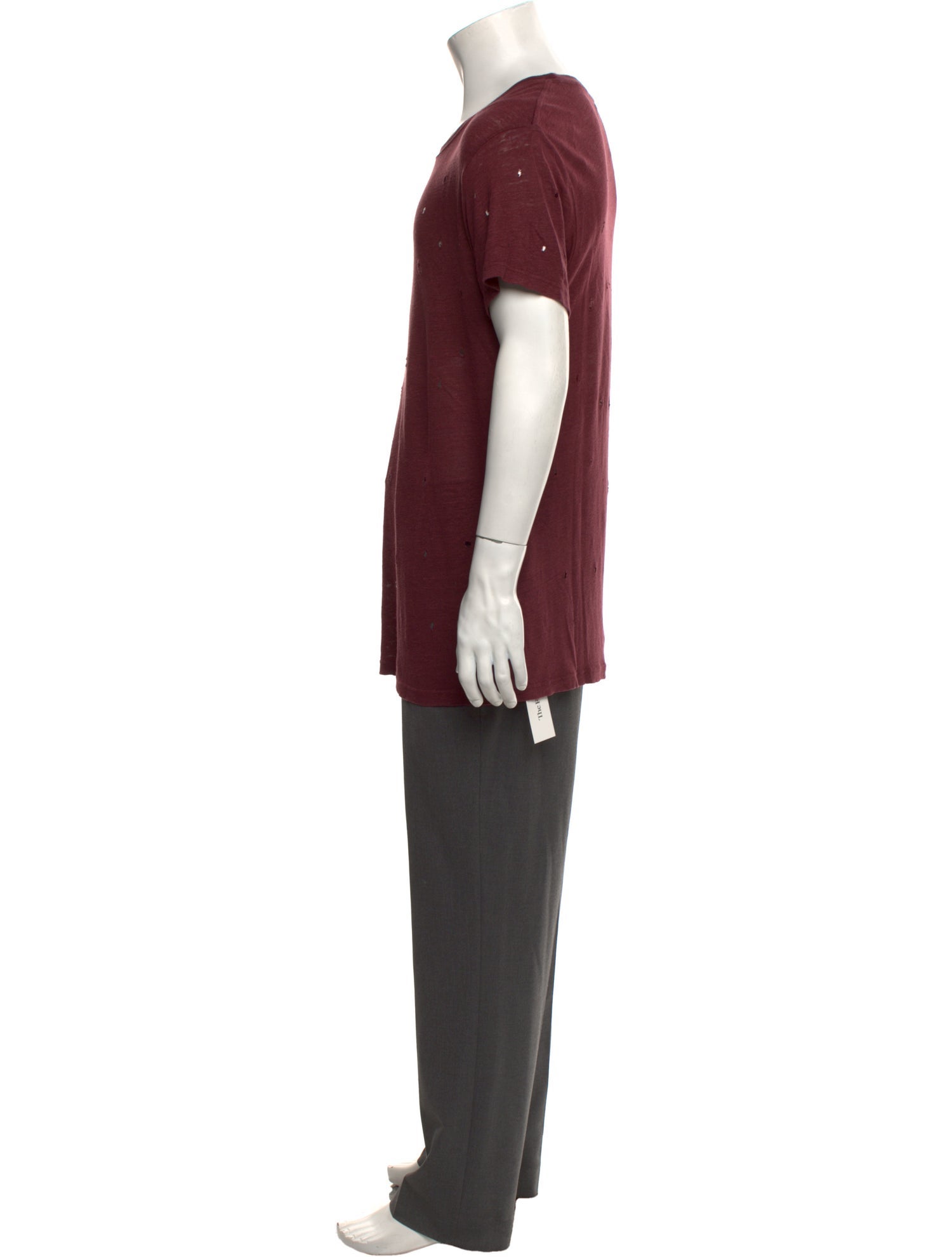 Iro Linen Scoop Neck T-Shirt