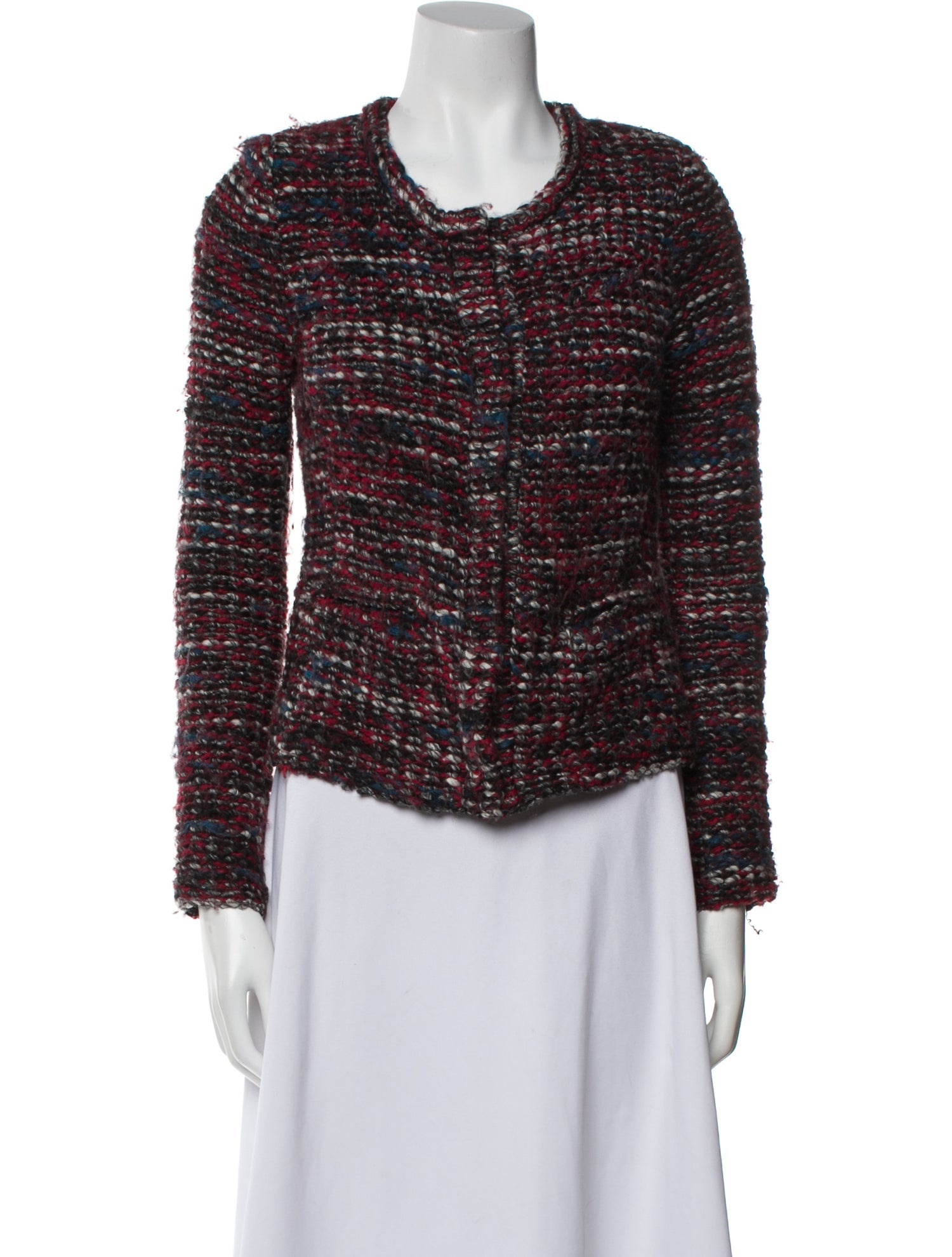 Iro Tweed Pattern Jacket