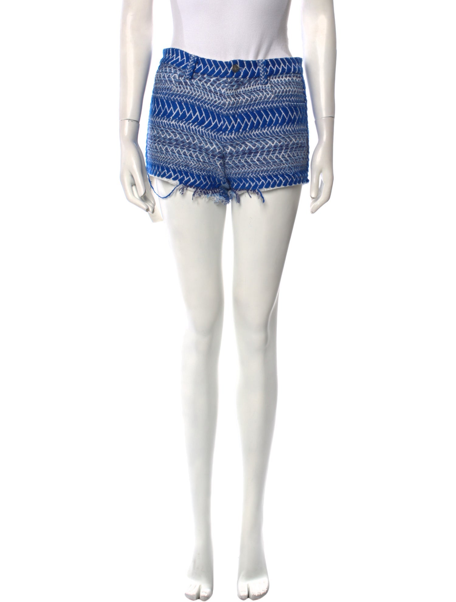 Iro Printed Mini Shorts