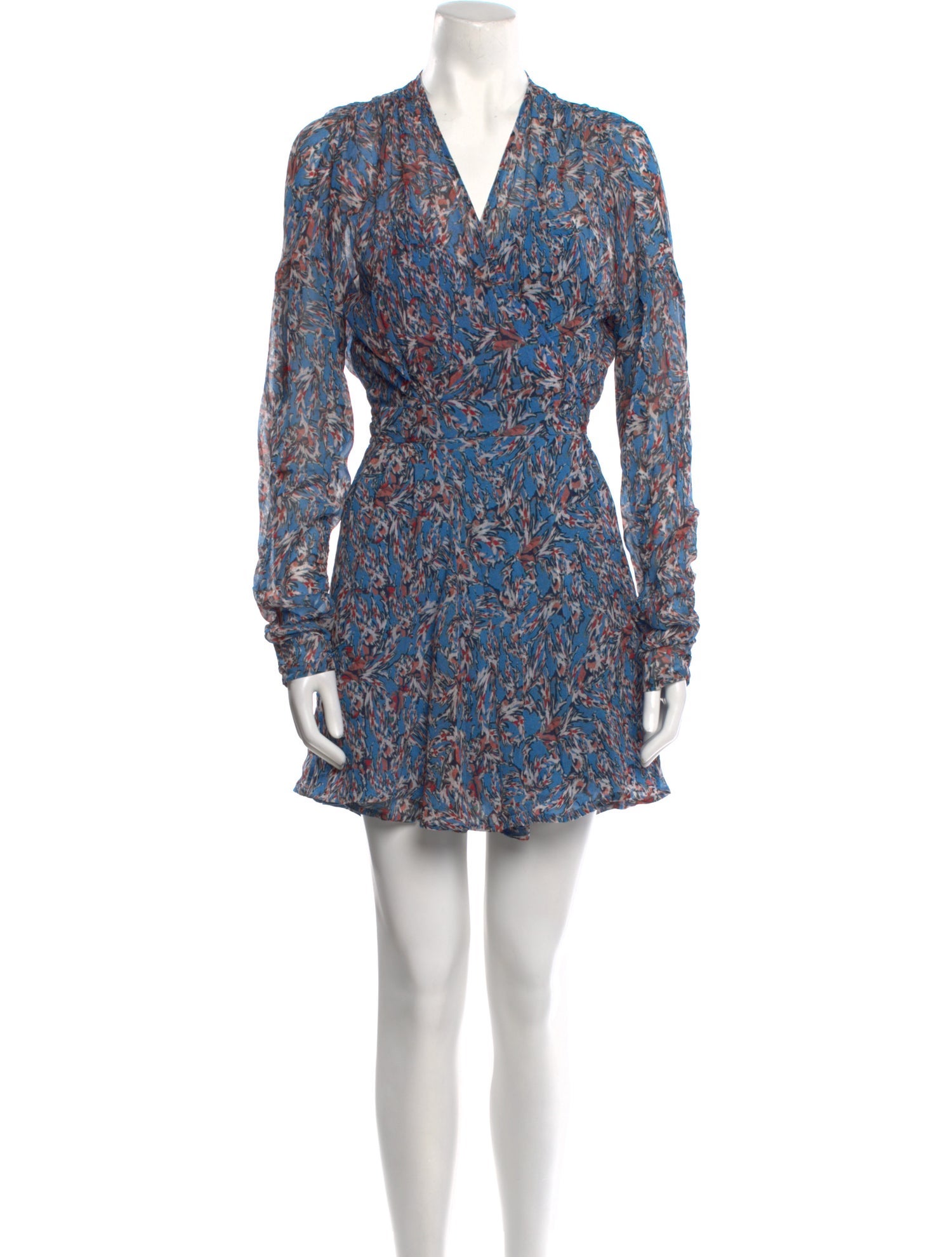 Iro Floral Print Mini Dress