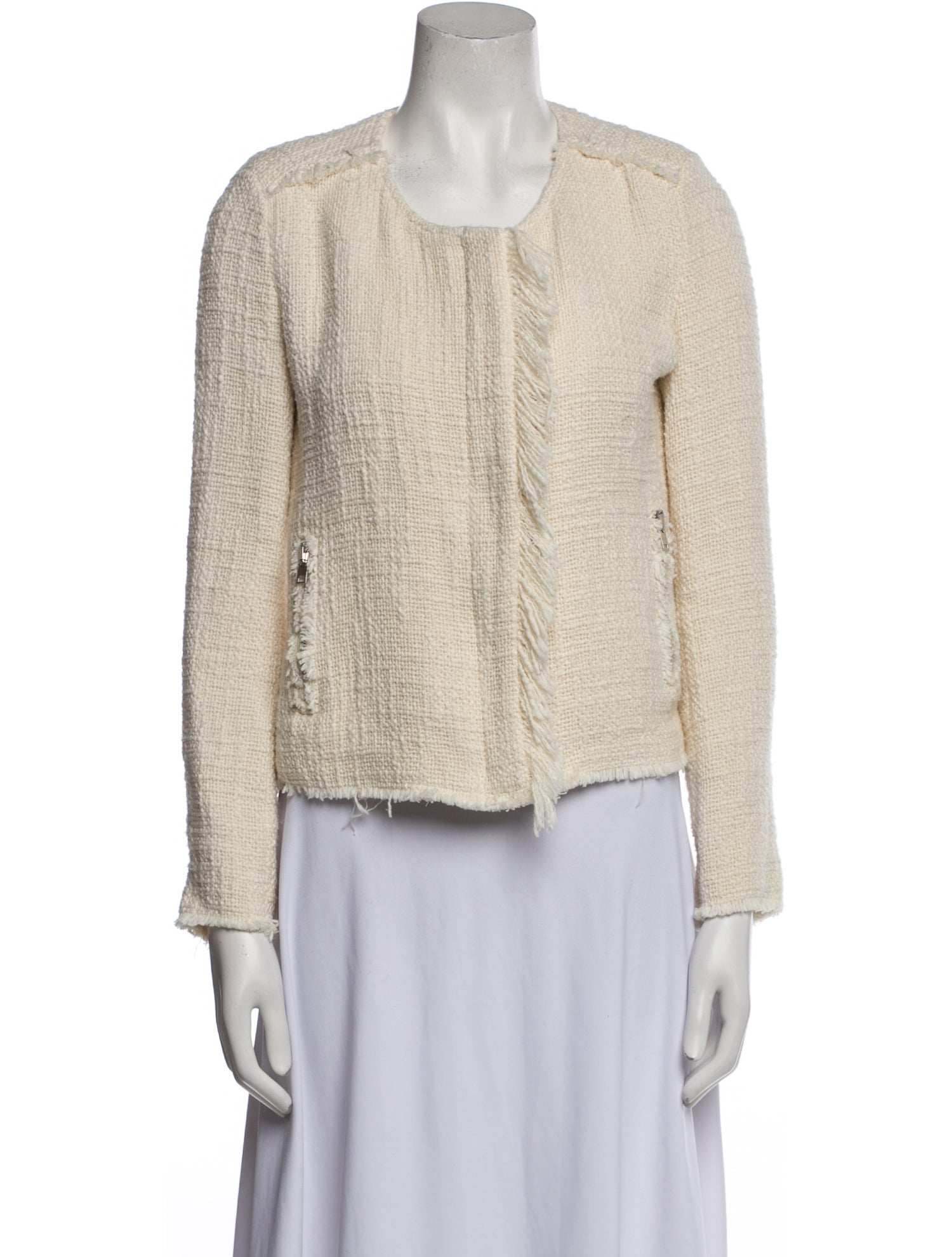 Iro Tweed Pattern Jacket