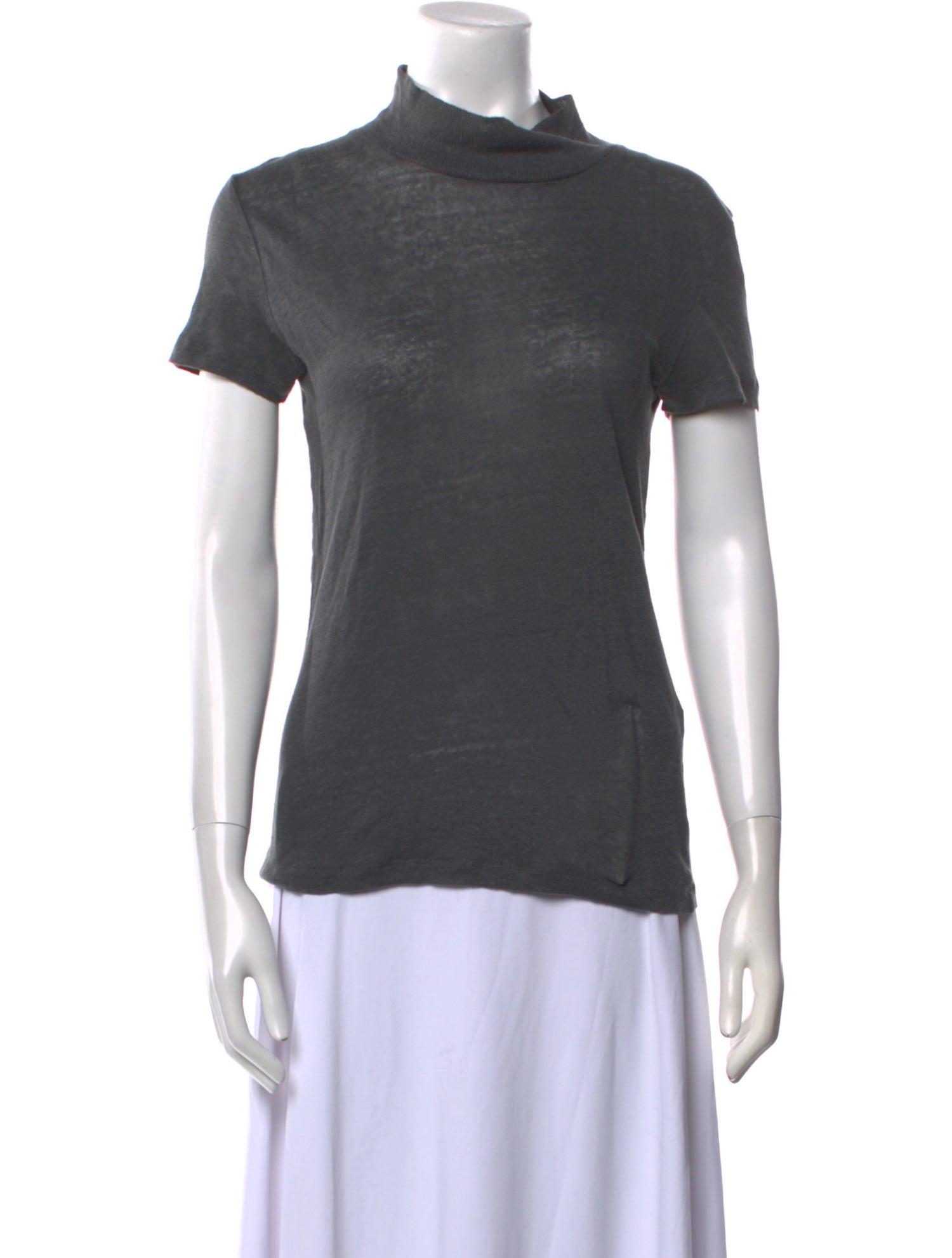 Iro Linen Turtleneck Sweater