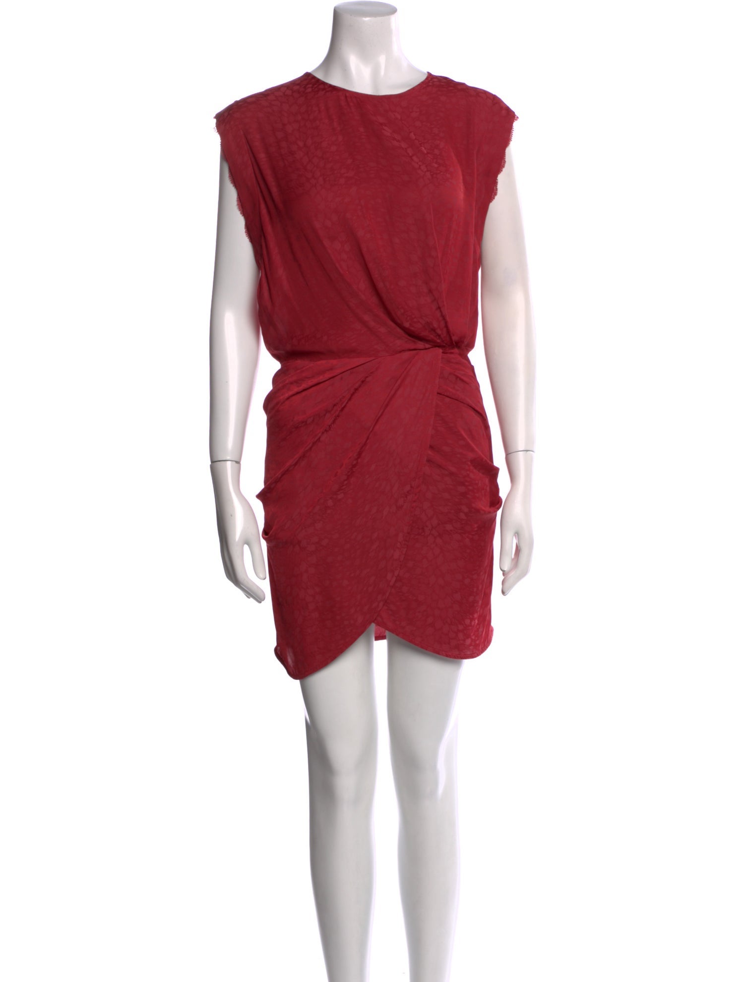 Iro Crew Neck Mini Dress