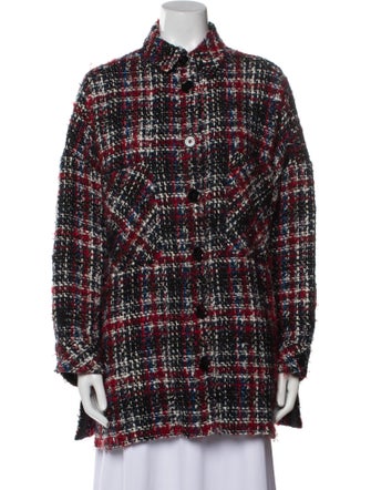 Iro Tweed Pattern Evening Jacket
