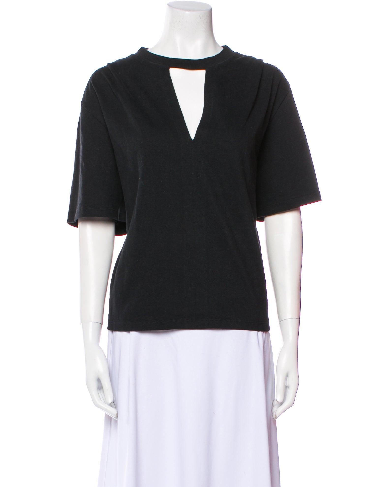 Iro V-Neck Short Sleeve Top