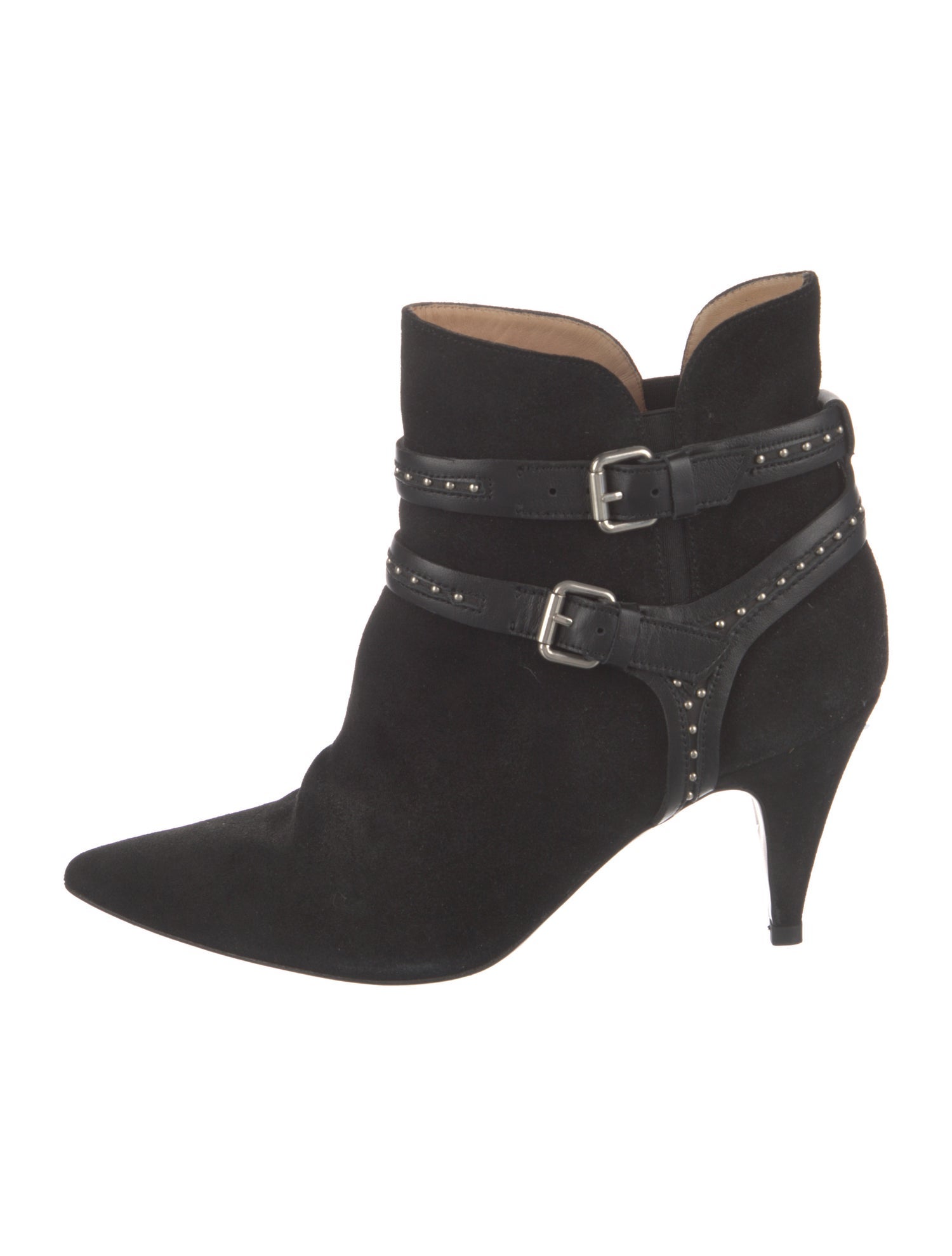 Iro Suede Studded Accents Boots