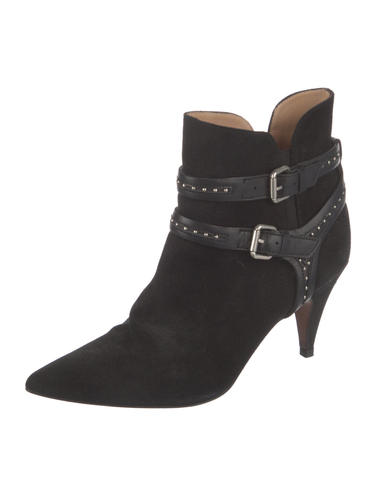 Iro Suede Studded Accents Boots