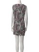 Iro Printed Mini Dress