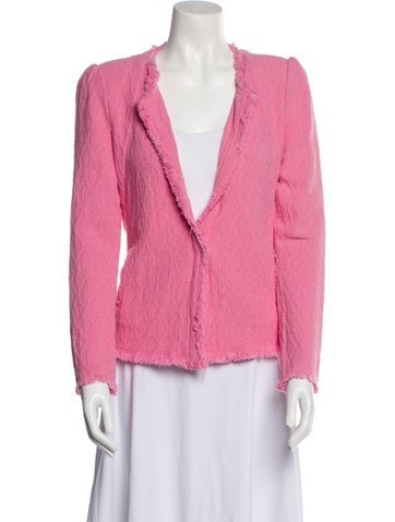 Iro Jackets Tweed Pattern Blazer M