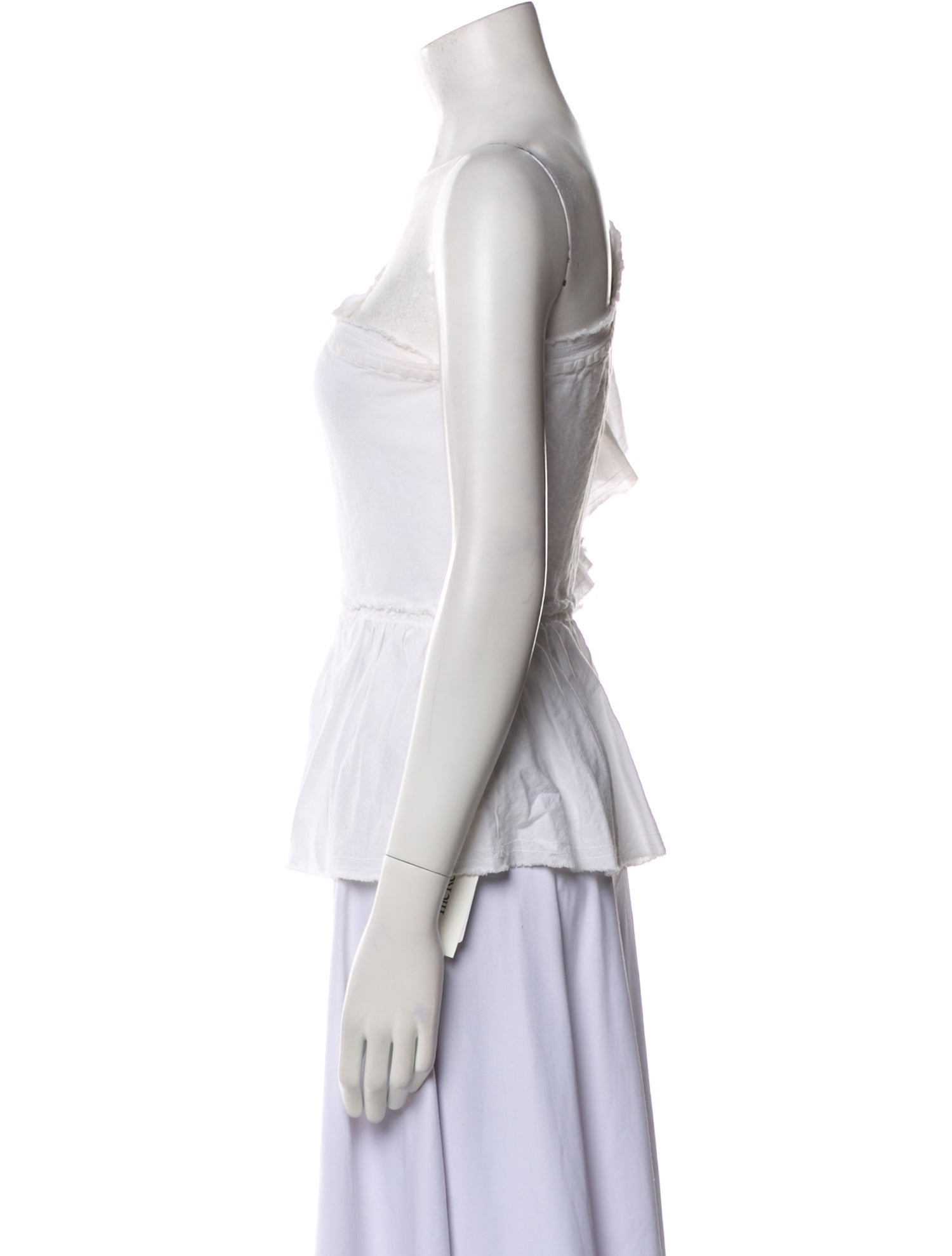 Iro One-Shoulder Short Sleeve Blouse