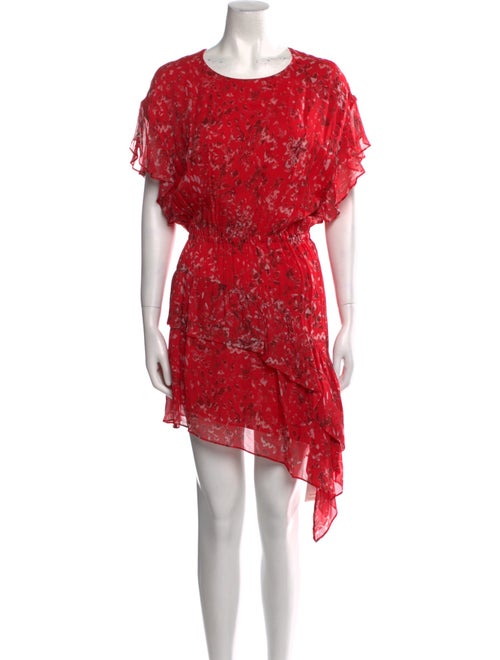 Iro Floral Print Mini Dress