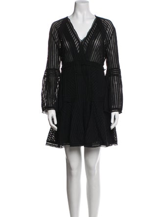 Iro V-Neck Mini Dress