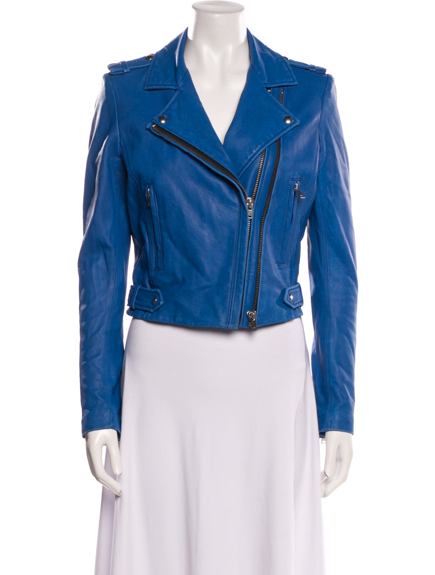 Iro Lamb Leather Biker Jacket