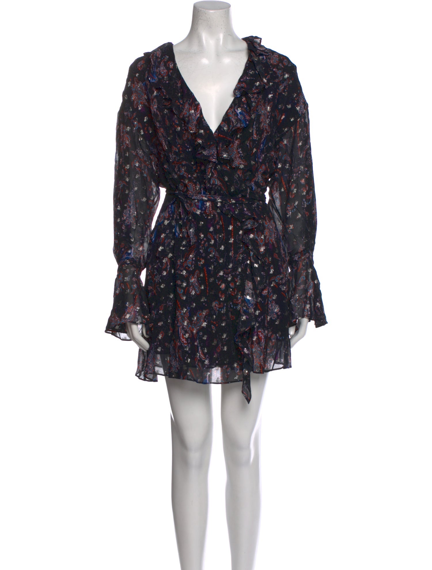 Iro Floral Print Knee-Length Dress