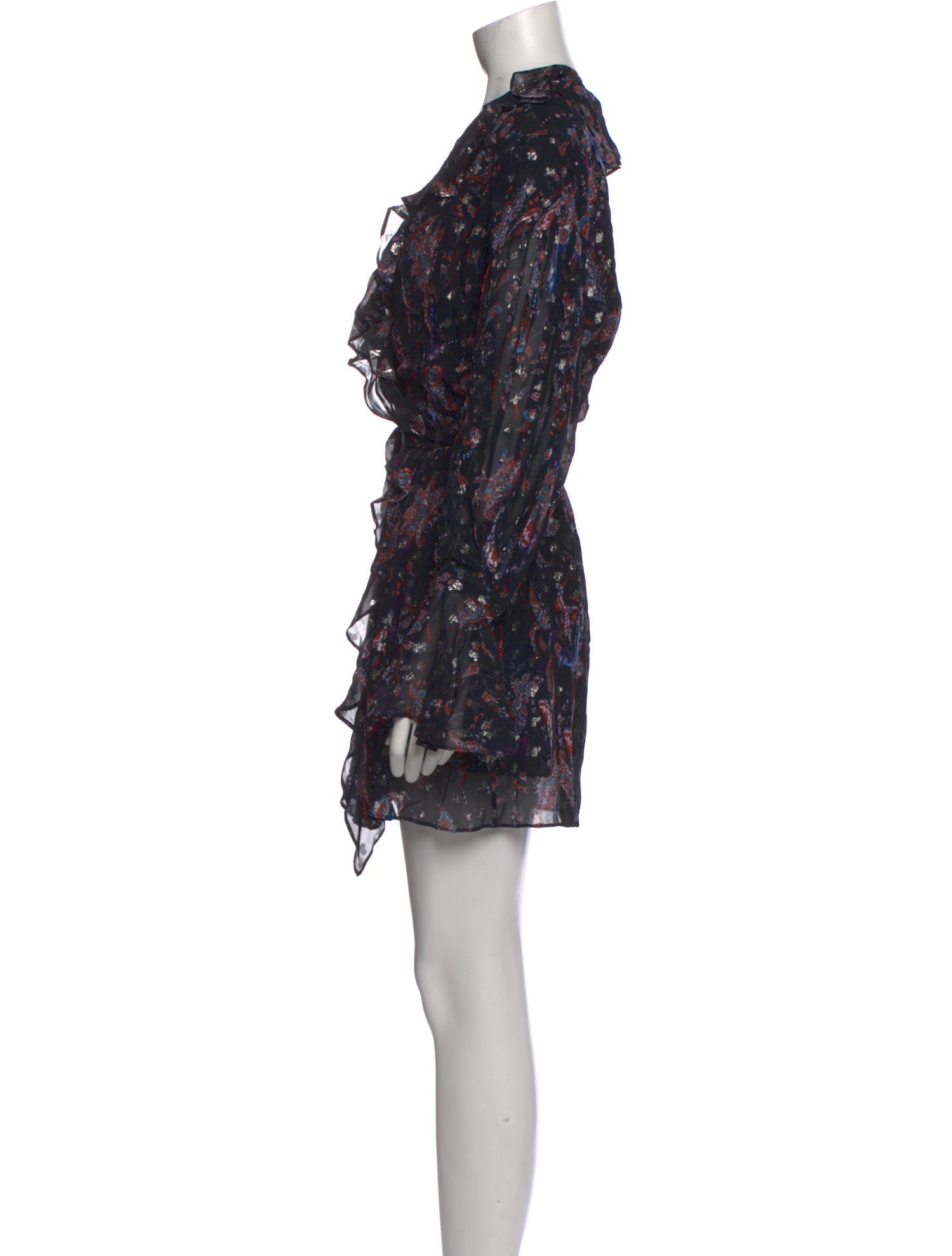 Iro Floral Print Knee-Length Dress