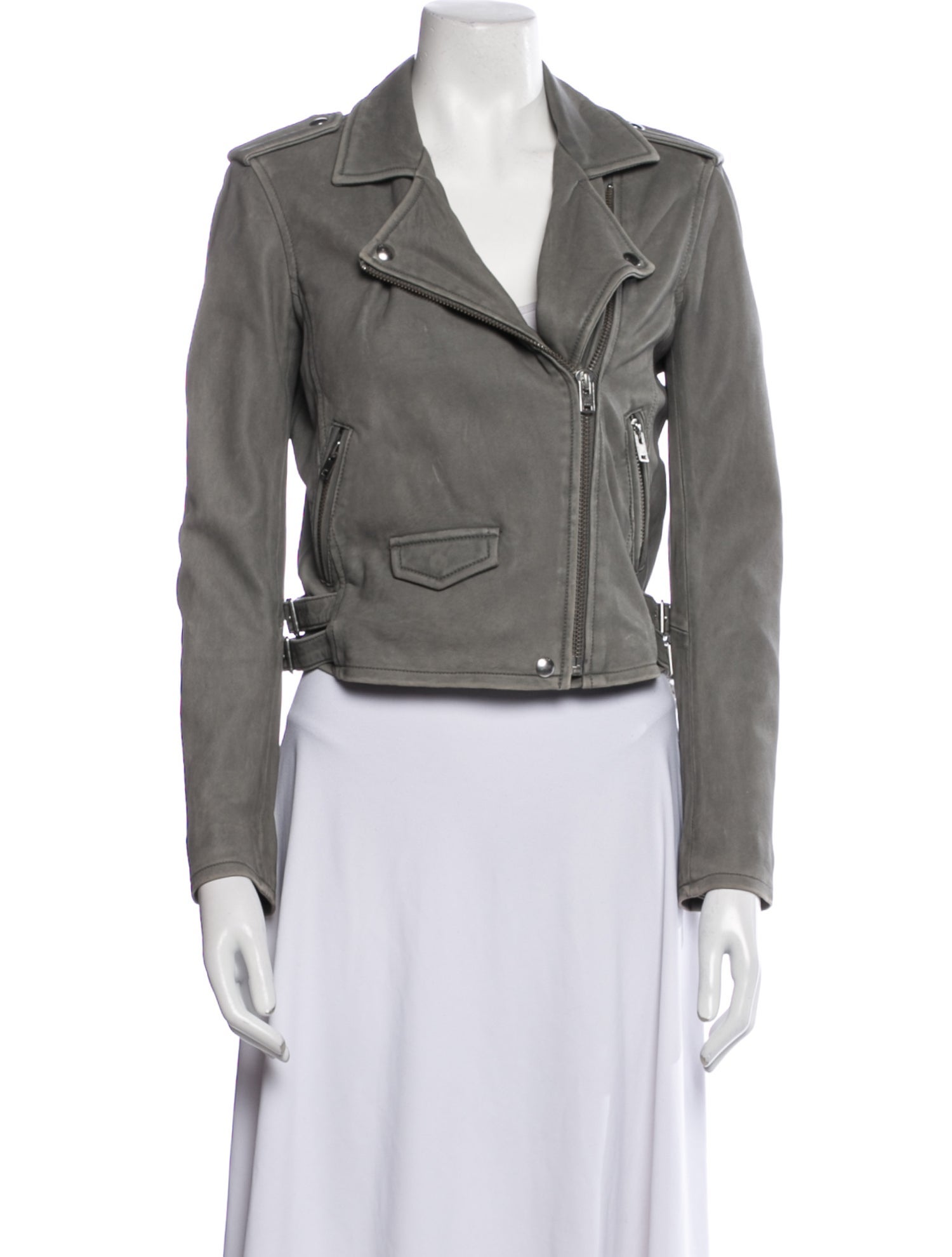 Iro Lamb Leather Biker Jacket