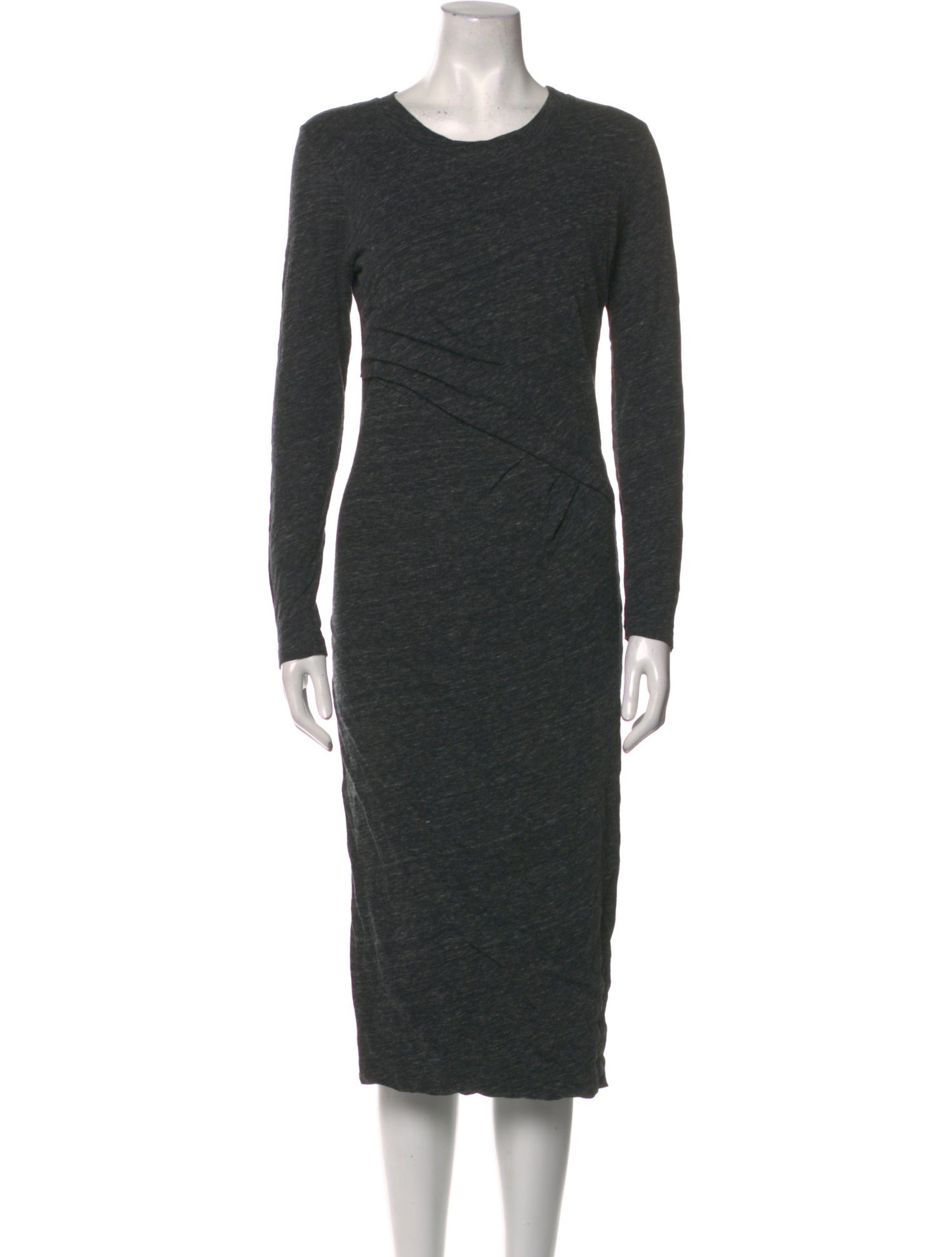 Iro Crew Neck Midi Length Dress
