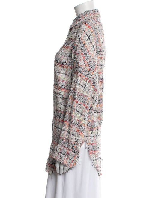 Iro Tweed Pattern Coat