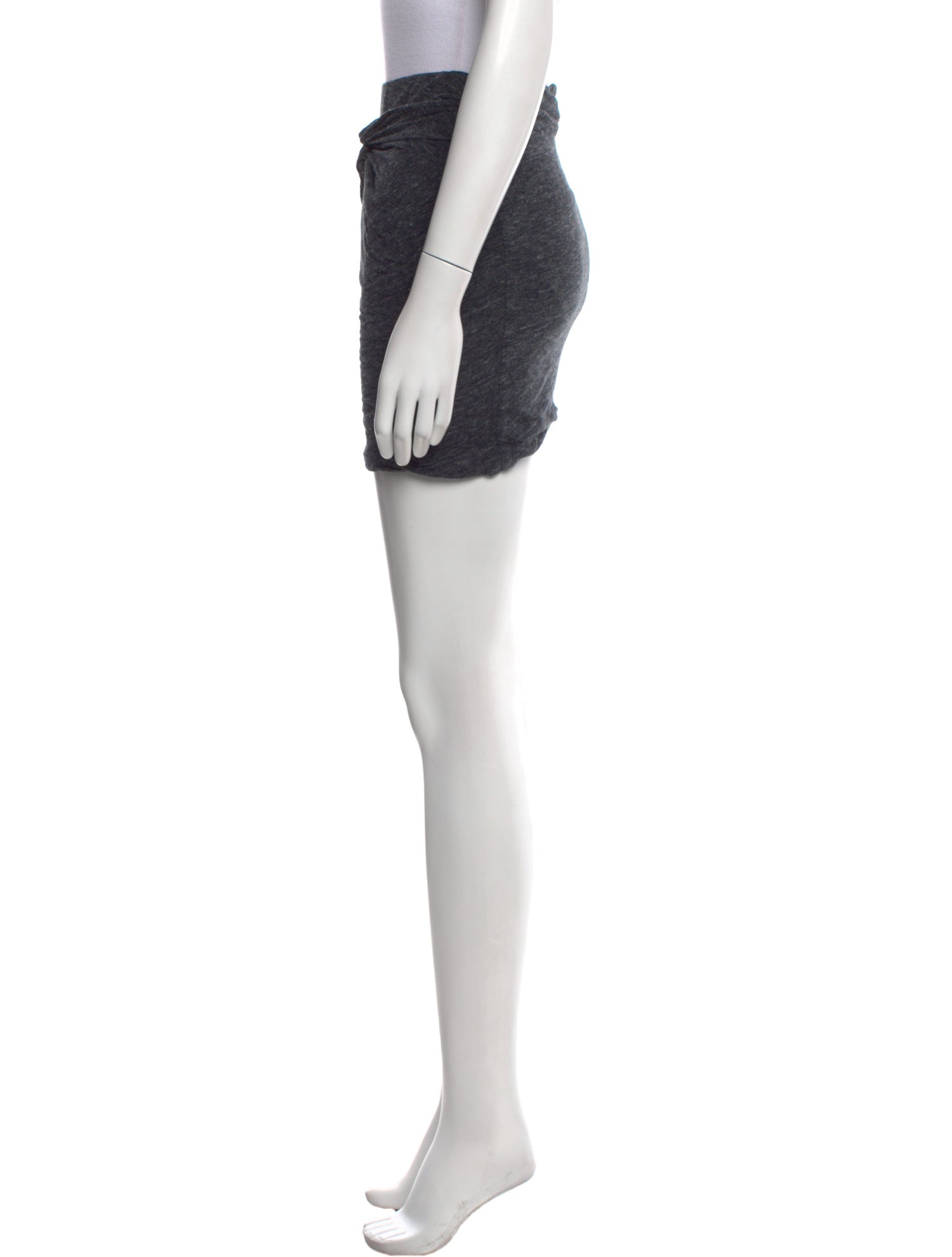 Iro Pleated Accents Mini Skirt