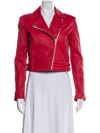 Iro Lamb Leather Biker Jacket