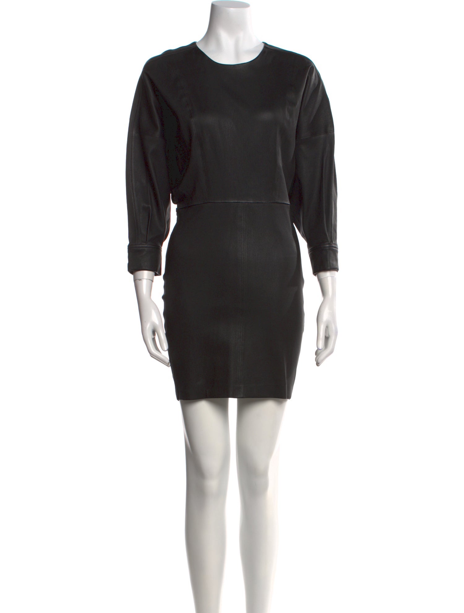 Iro Lamb Leather Mini Dress