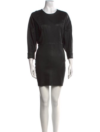 Iro Lamb Leather Mini Dress