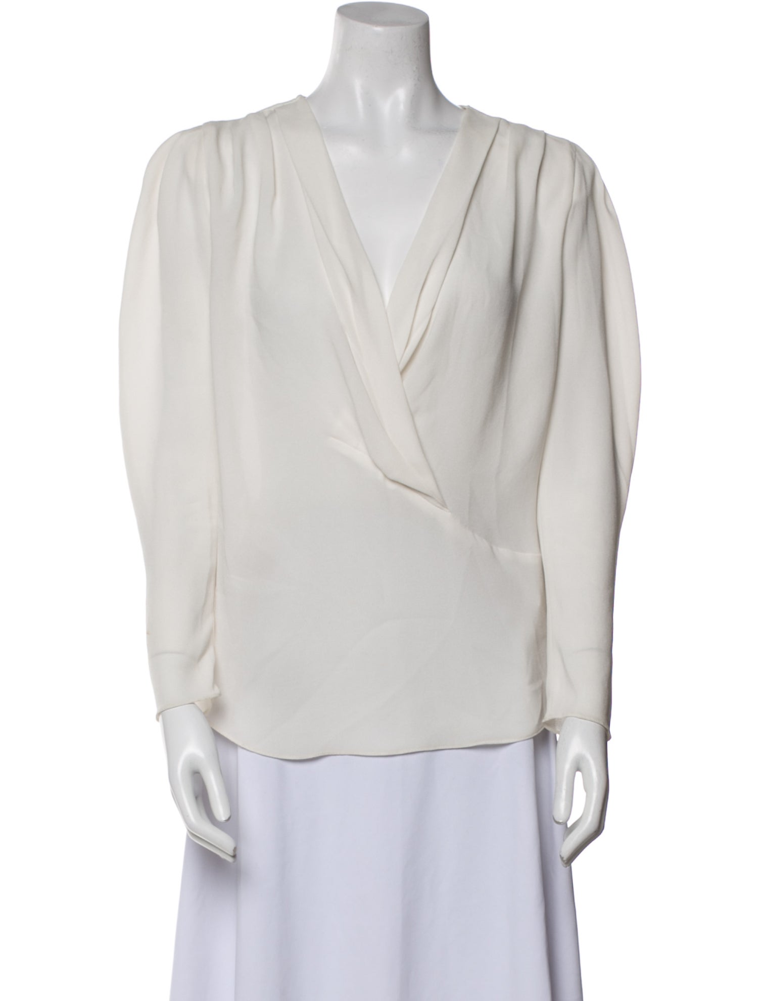 Iro V-Neck Long Sleeve Blouse