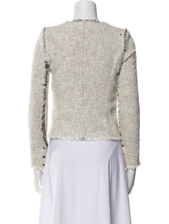 Iro Tweed Pattern Evening Jacket