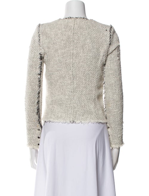 Iro Tweed Pattern Evening Jacket