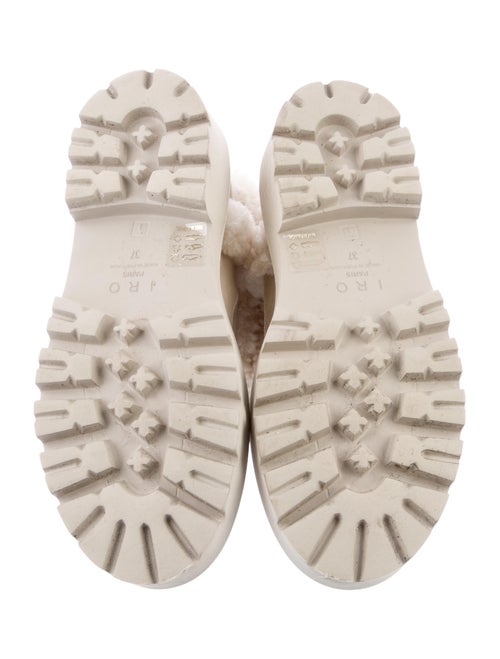 Iro Suede Fur Trim Rain Boots