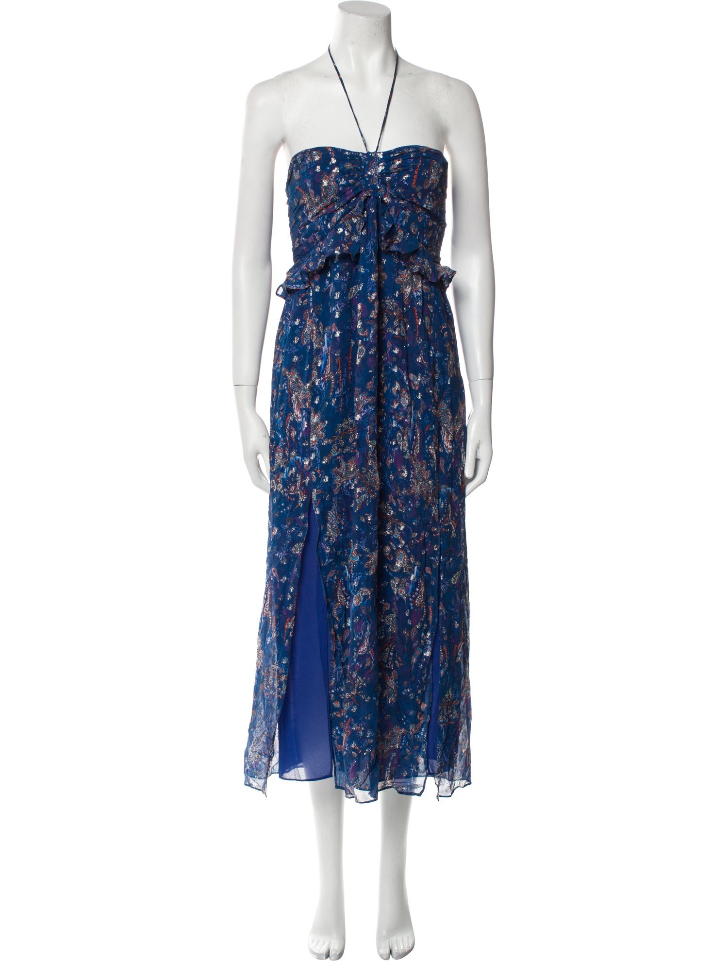 Iro Floral Print Knee-Length Dress