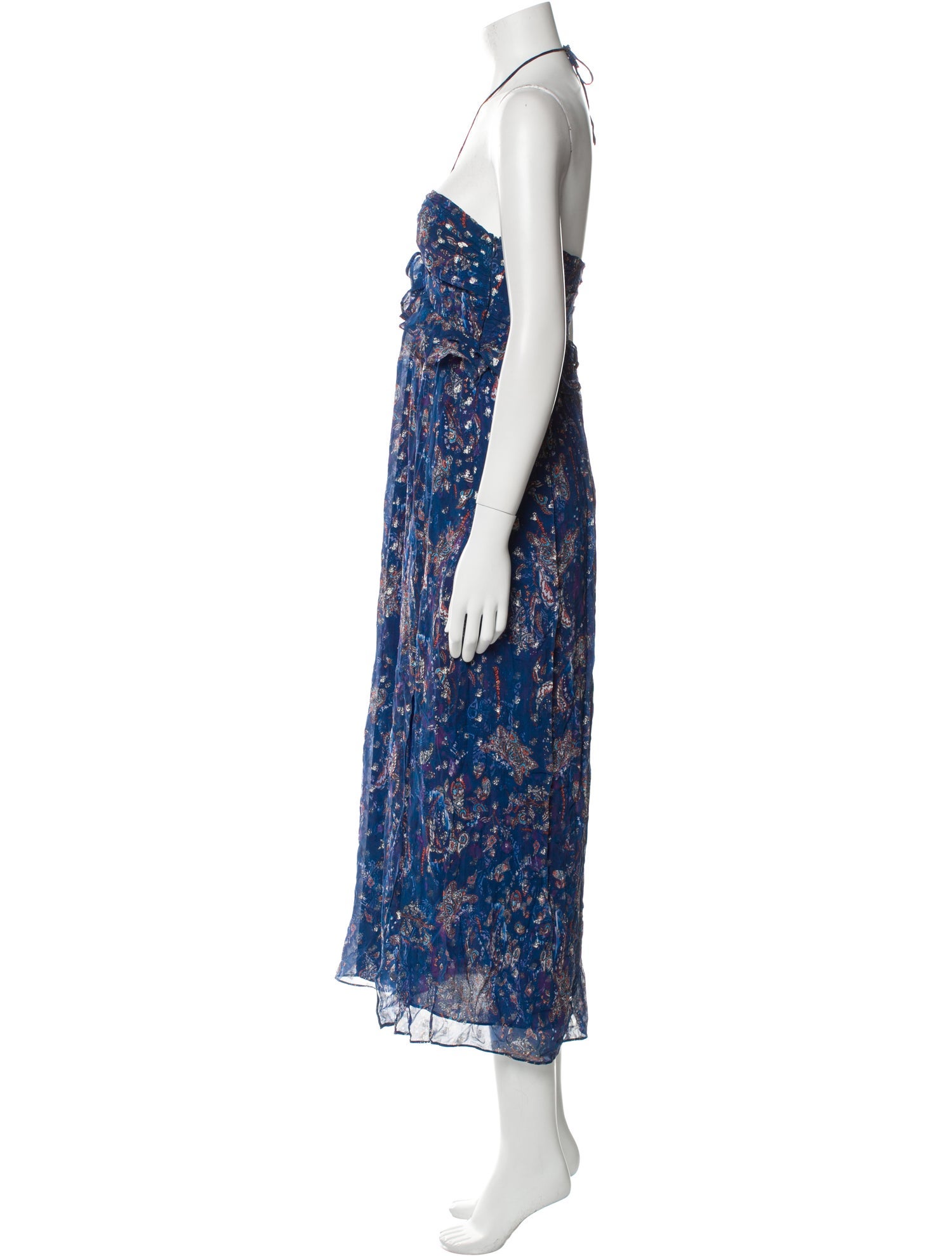 Iro Floral Print Knee-Length Dress