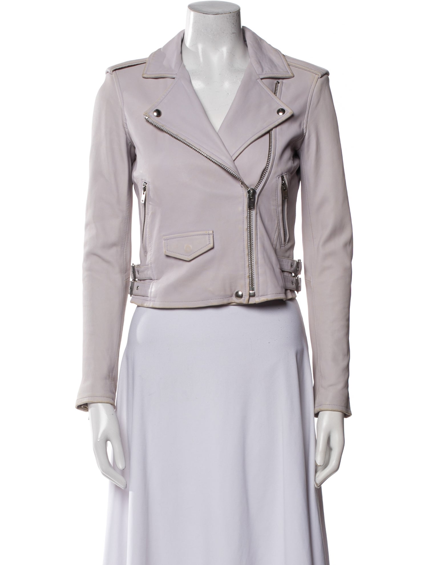 Iro Lamb Leather Biker Jacket