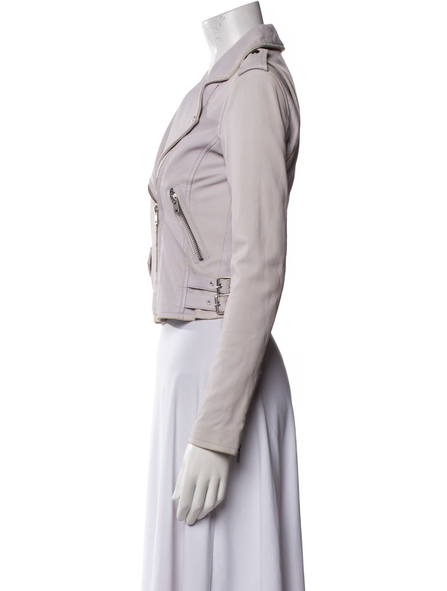 Iro Lamb Leather Biker Jacket