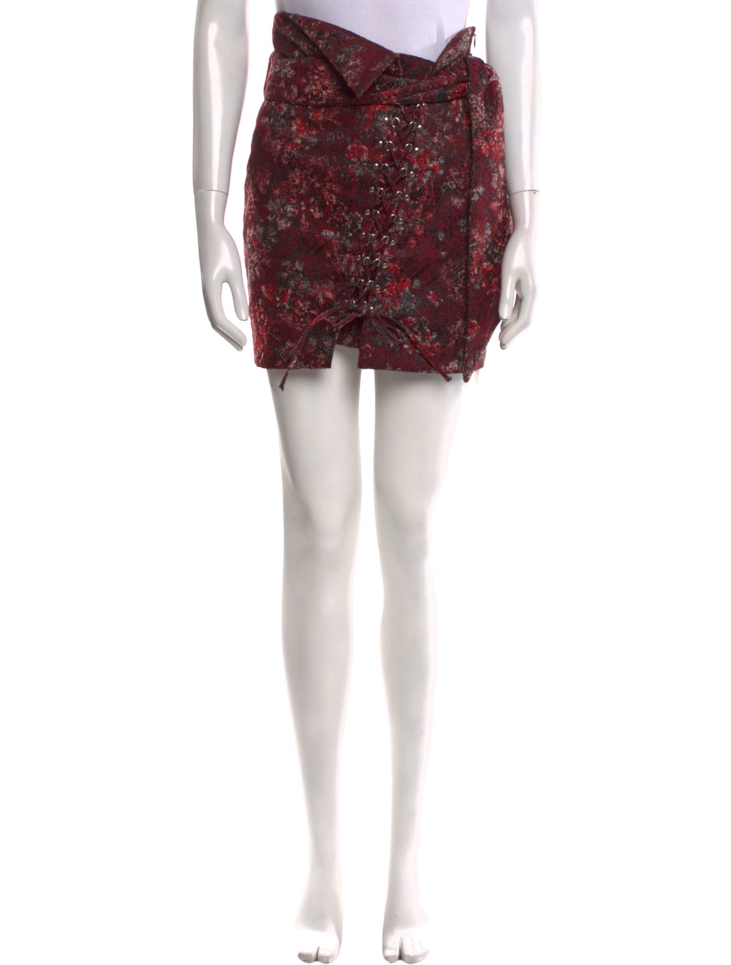 Iro Floral Print Mini Skirt