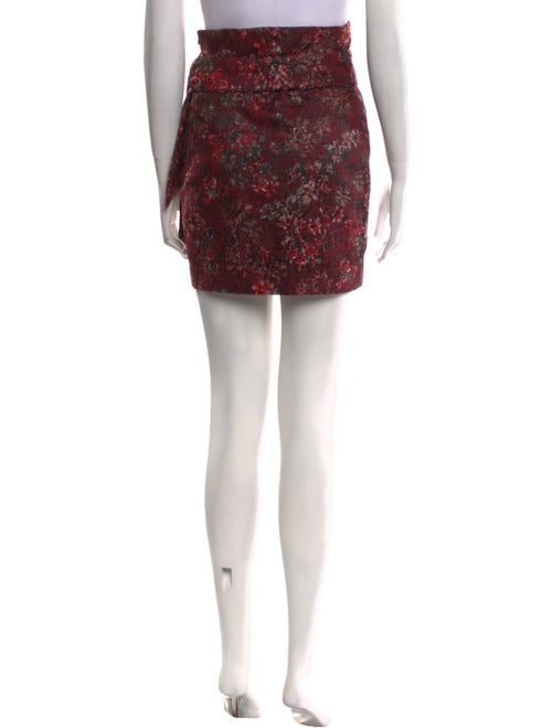 Iro Floral Print Mini Skirt