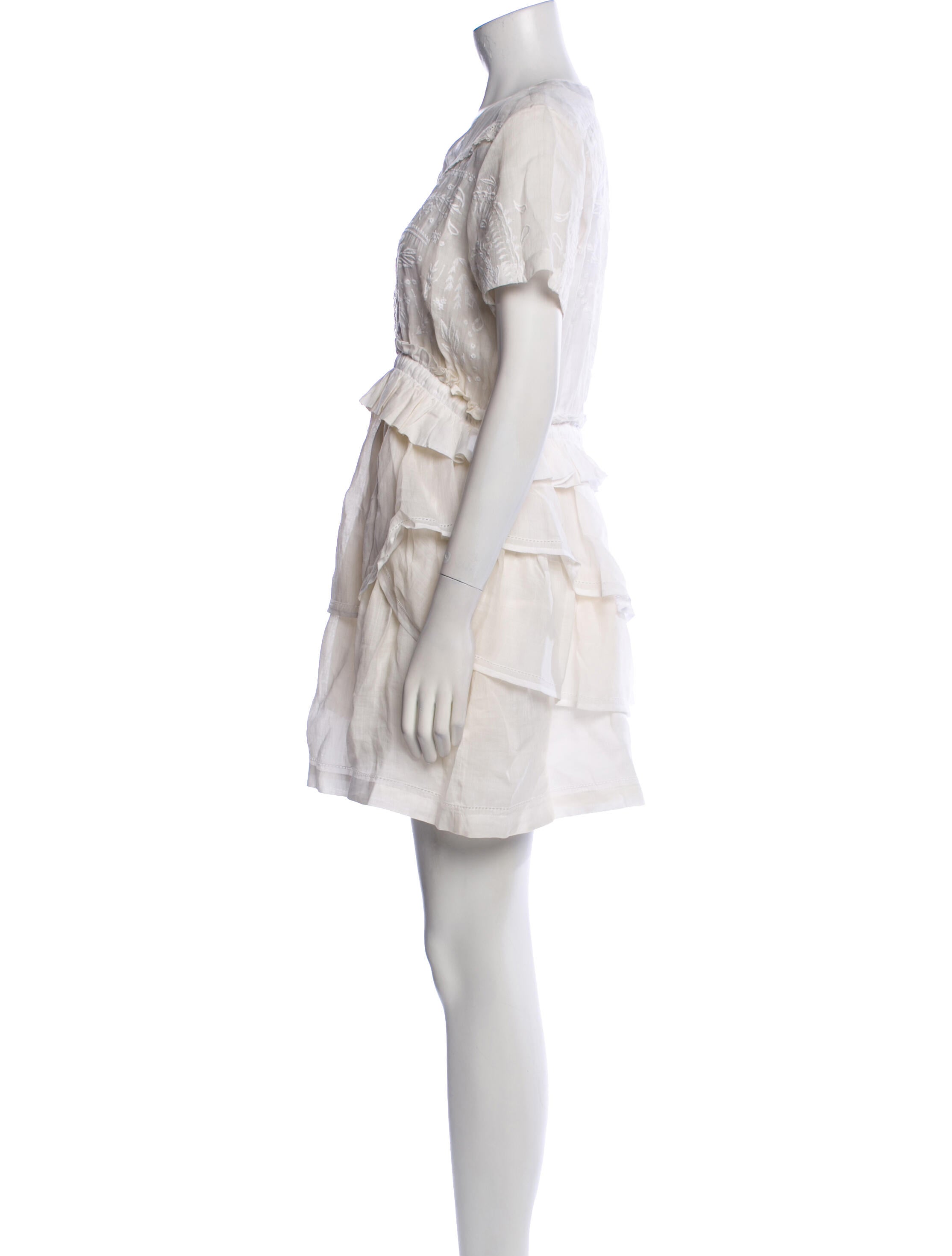 Iro Scoop Neck Mini Dress w/ Tags