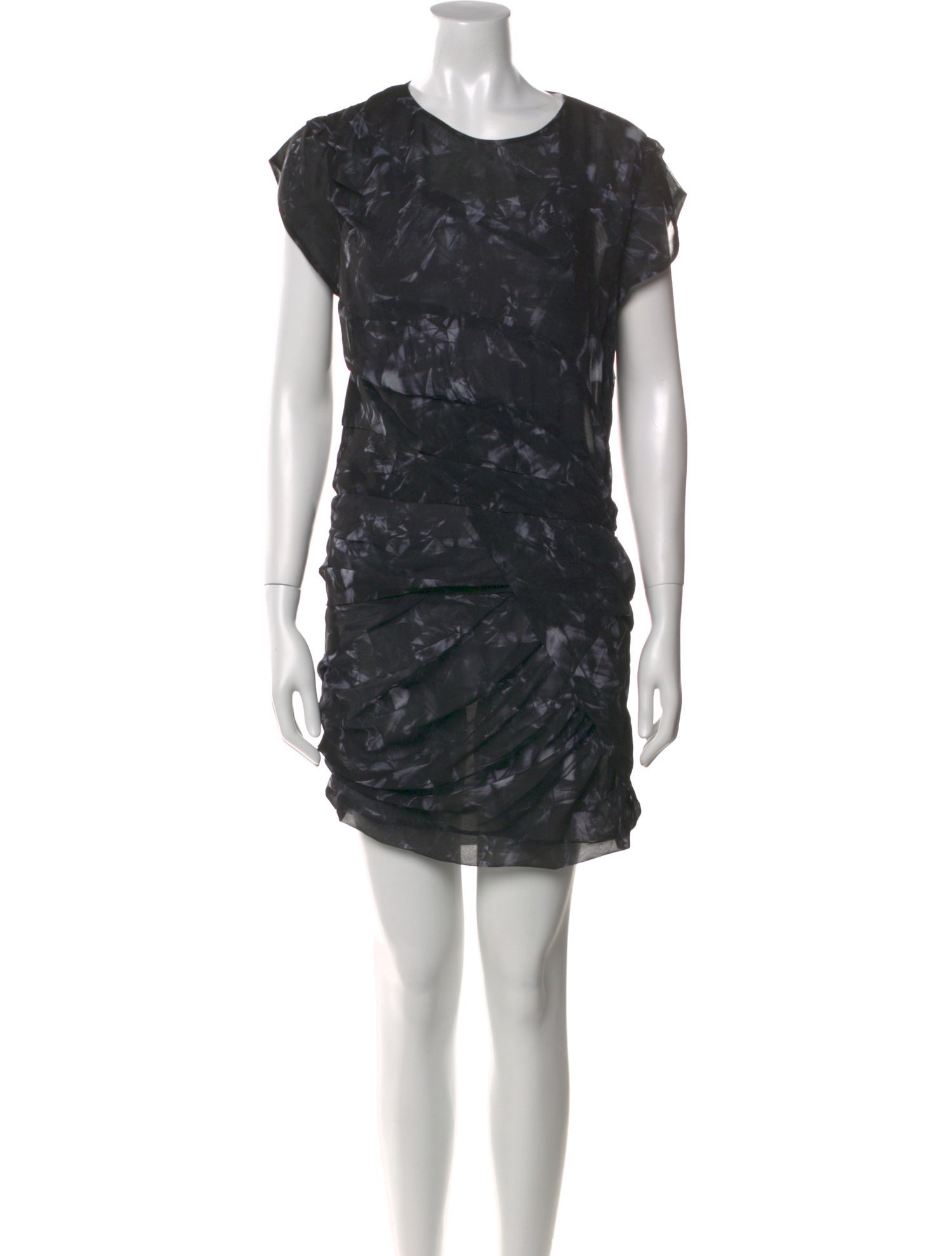 Iro Crew Neck Mini Dress