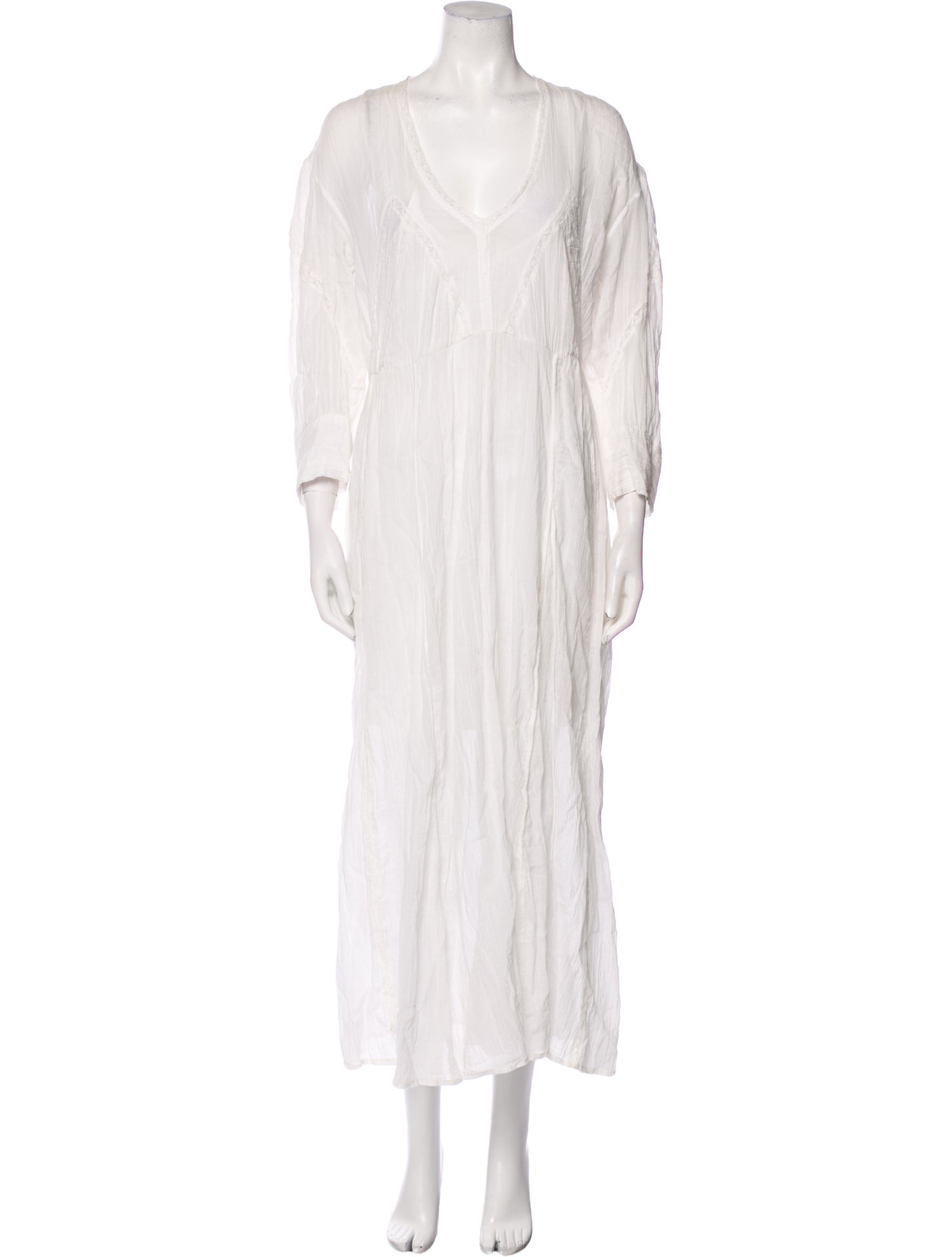 Iro V-Neck Long Dress