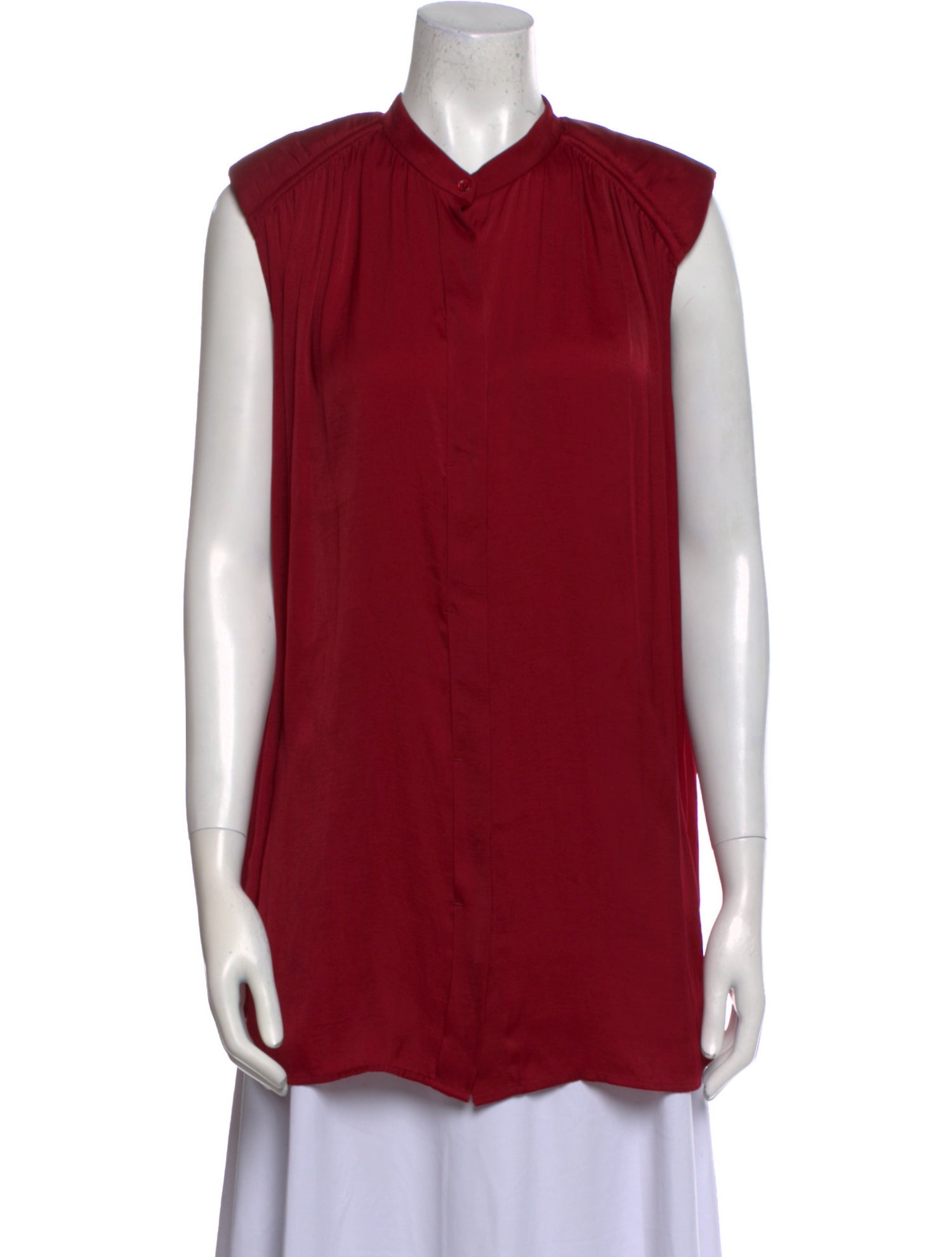 Iro Crew Neck Sleeveless Blouse